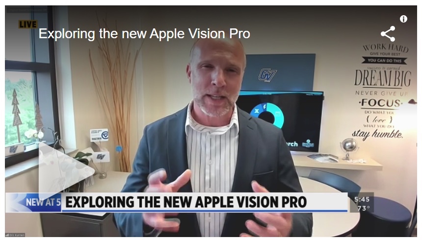 GVSU Weighs in on Apple Vision Pro